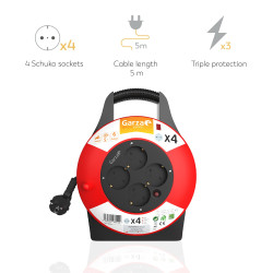 EXTENSIBLE ELECTRICO 5MTS 3GX1.5MM 430012