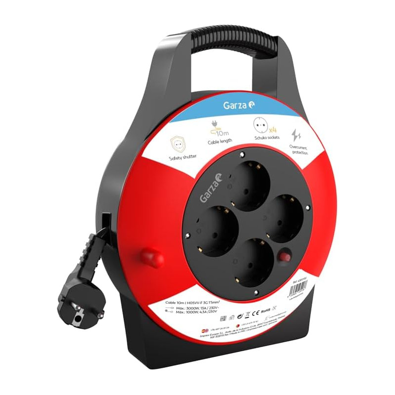 EXTENSIBLE ELECTRICO 10MTS 3GX1.5MM 430013