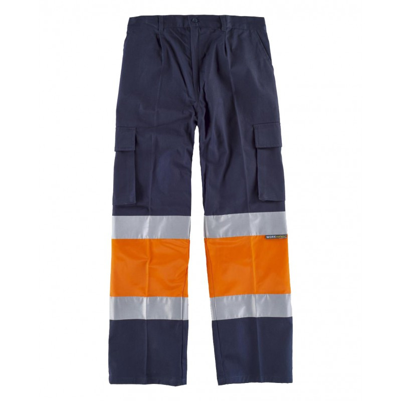 PANTALÓN A.V. C4019 COMBINADO ALGODÓN