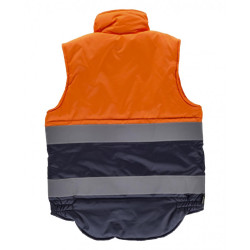 CHALECO A.V. S4035 ACOLCHADO COMBINADO TEJIDO OXF