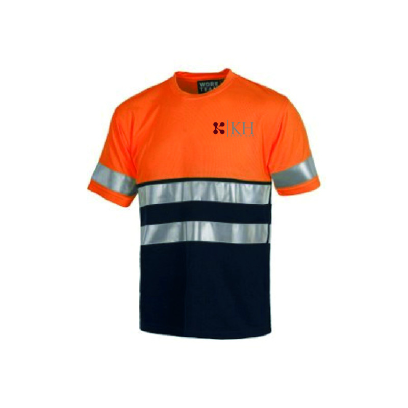 CAMISETA A.V. MANGA CORTA COMBINADA KH