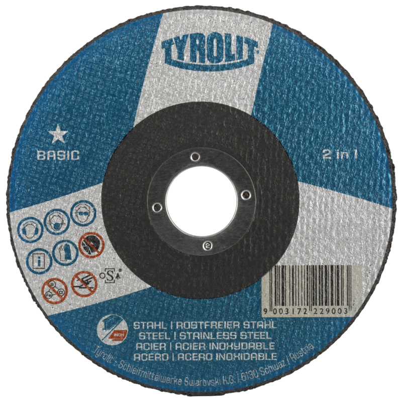 DISCO CORTE HSS 125x1.6x22 A60BF (25)