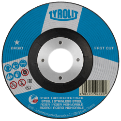 DISCO DESBASTE 125x6.0x22.2...