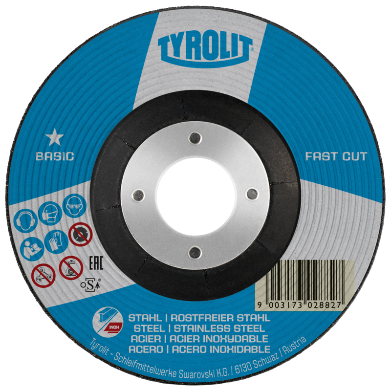 DISCO DESBASTE 125x6.0x22.2 A30BF