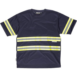 CAMISETA A.V. C3936 MANGA CORTA CINTAS REFLECTANTE