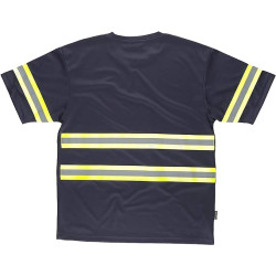 CAMISETA A.V. C3936 MANGA CORTA CINTAS REFLECTANTE