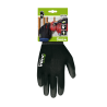 GUANTE PU1400 NEGRO NYLON ECO-PU BLISTER