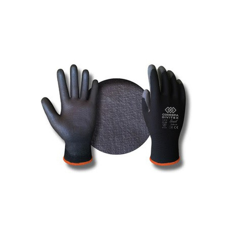 GUANTE SÉNSIL POLIESTER PALMA POLIURTENO 