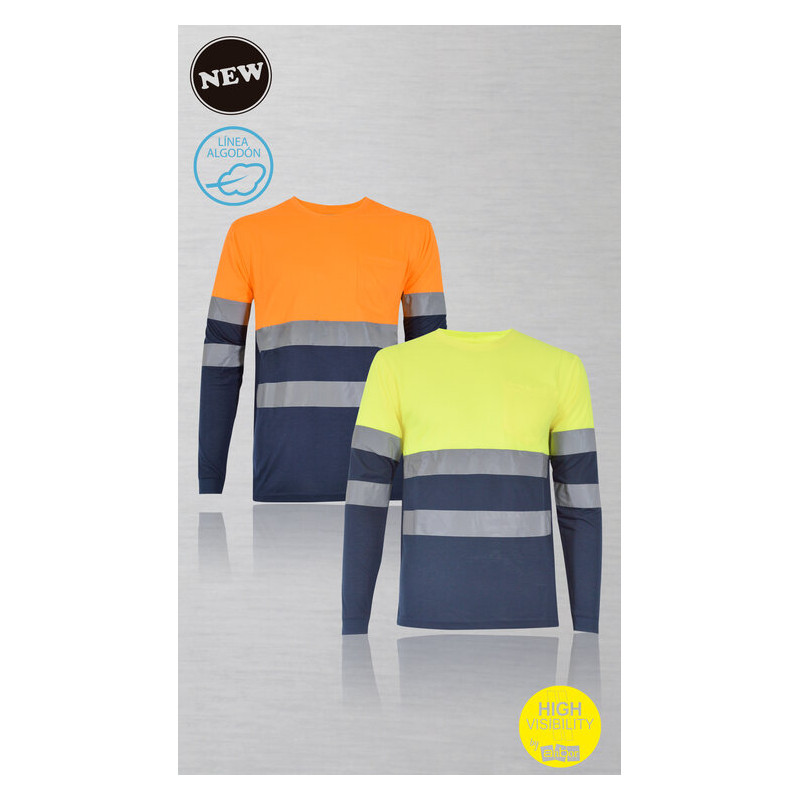 CAMISETA FUJI A.V. MANGA LARGA COMBINADA 