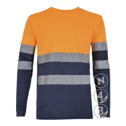 CAMISETA FUJI A.V. MANGA LARGA COMBINADA 