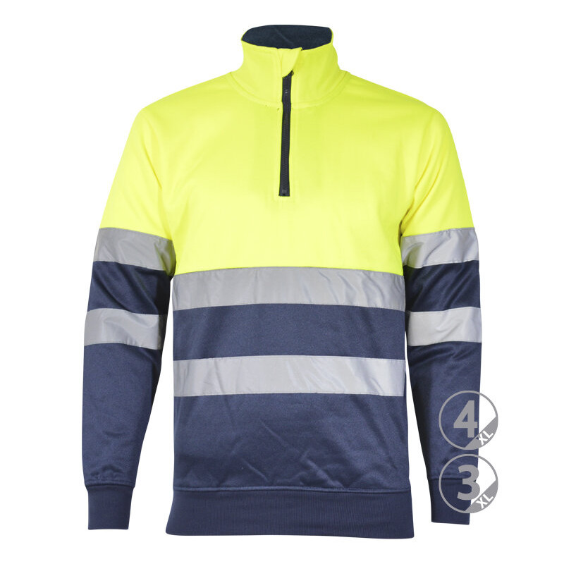 SUDADERA A.V. LONDON COMBINADA MEDIA CREMALLERA