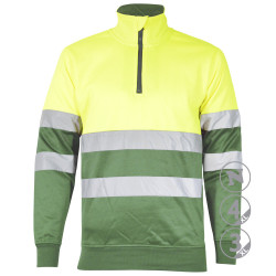 SUDADERA A.V. LONDON COMBINADA MEDIA CREMALLERA