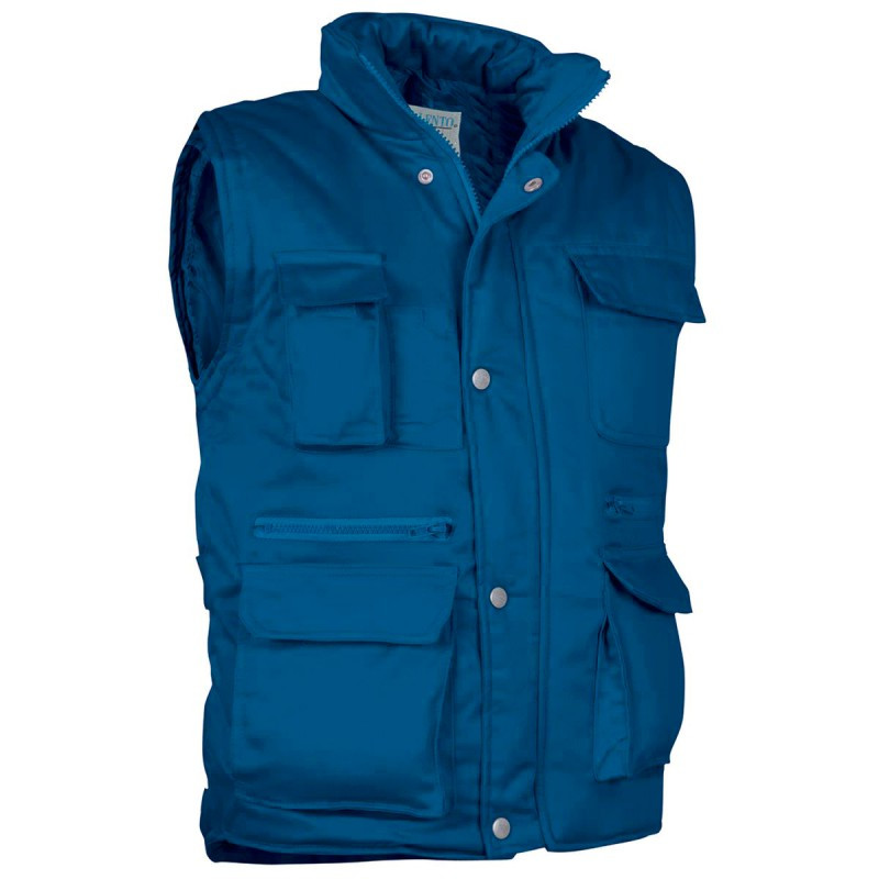 CHALECO REPORTER ACOLCHADO MULTIBOLSILLOS