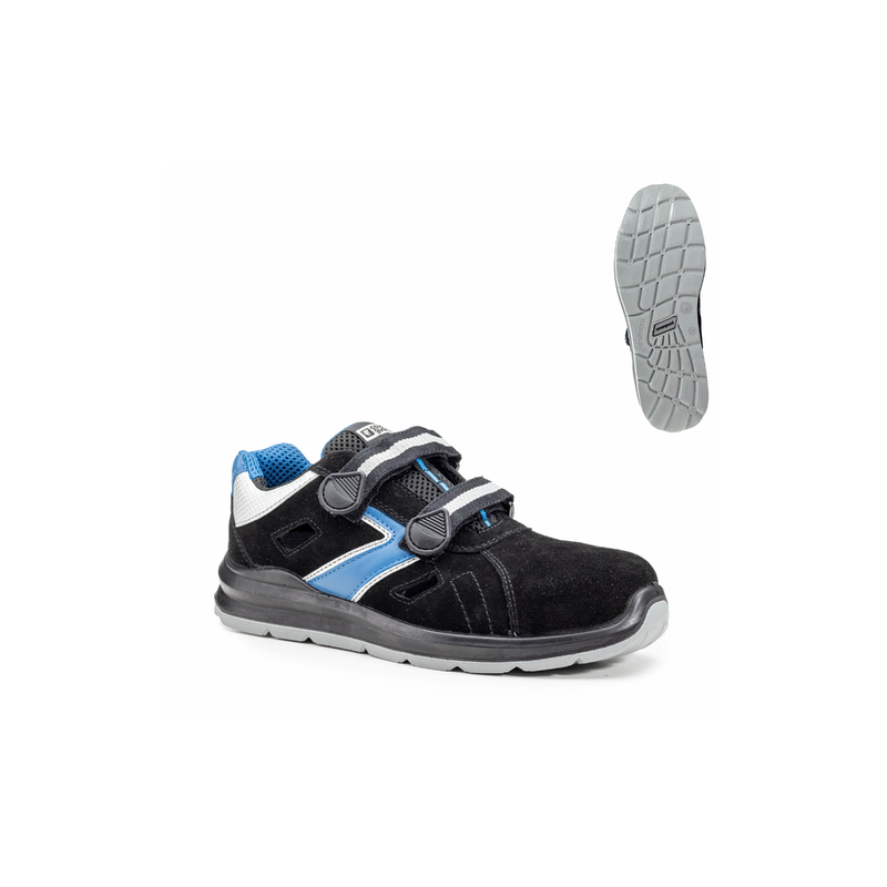 ZAPATO SEGURIDAD LARIMAR SIN CORDONES