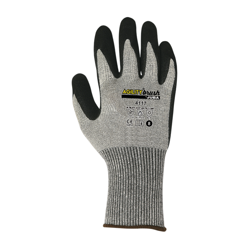 GUANTE H4117 AGILITY BRUSH NITRILO