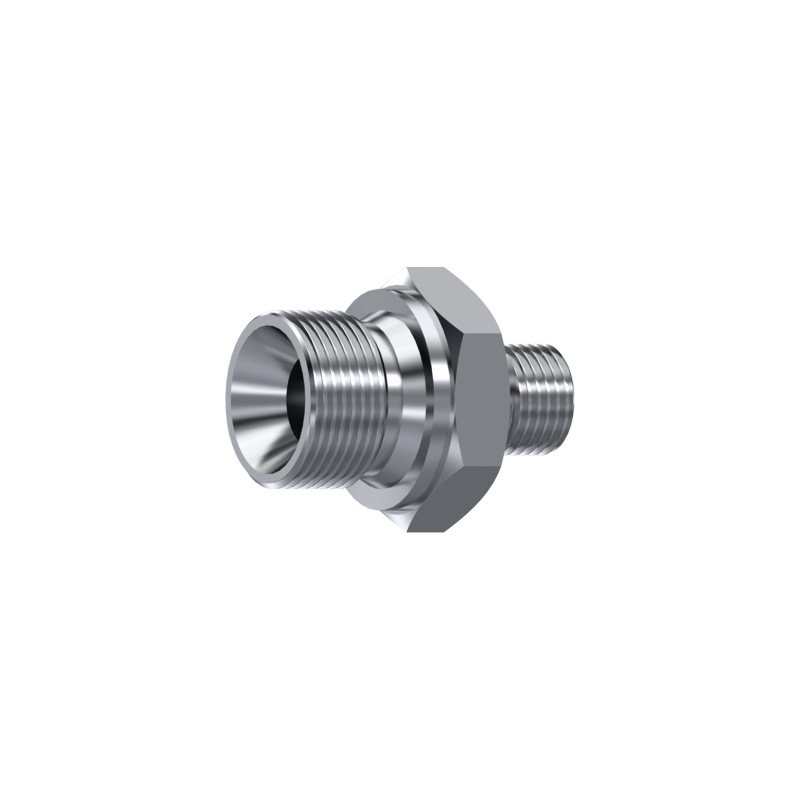 REDUCCIÓN M-M 3/4" 1" BSP INOX CONICO 