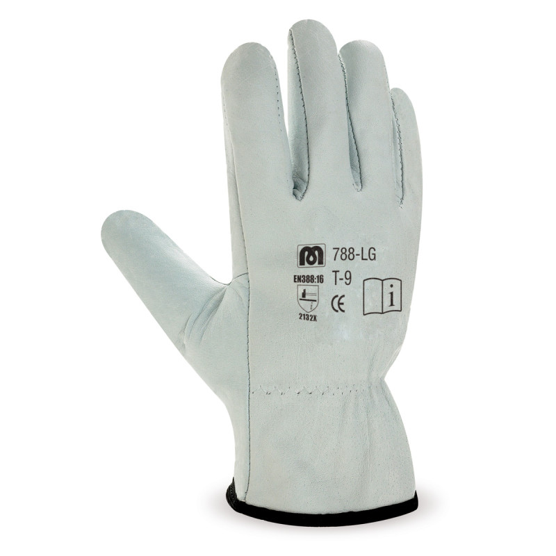 GUANTE 788-LG PIEL FLOR VACUNO
